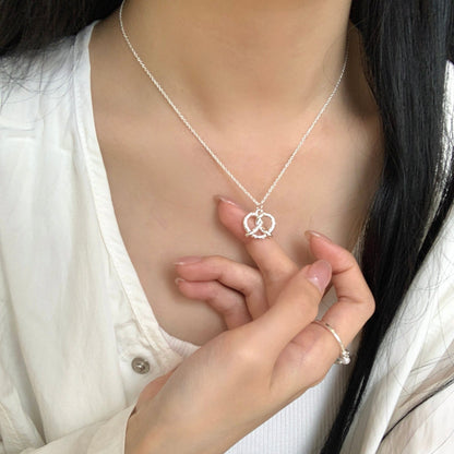 [Clearance] Pretzel Necklace - Gold Plated - Abbott Atelier