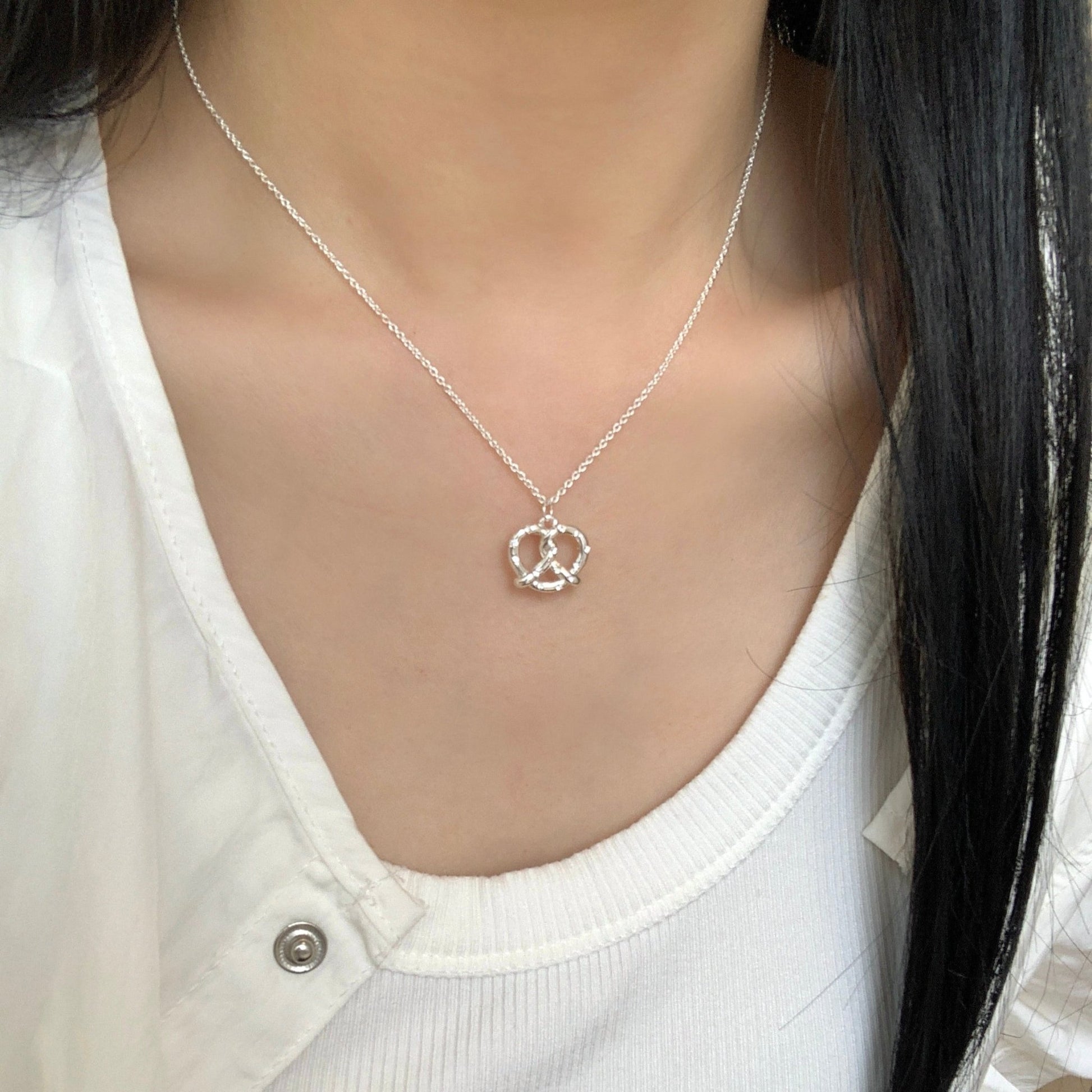 [Clearance] Pretzel Necklace - Gold Plated - Abbott Atelier