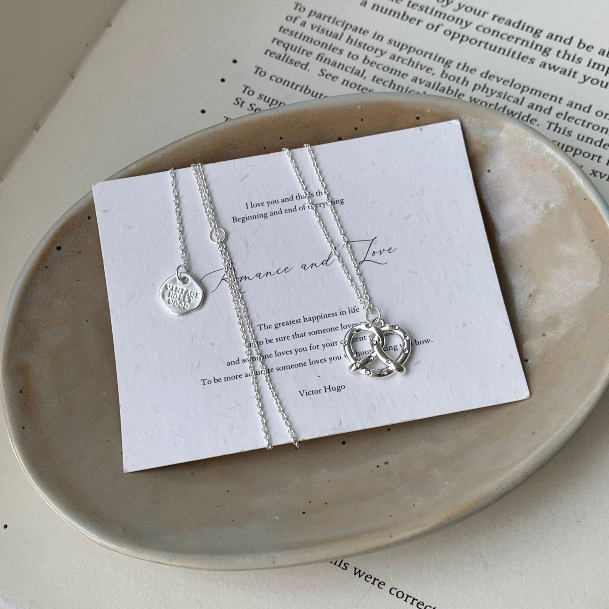 [Clearance] Pretzel Necklace - Gold Plated - Abbott Atelier