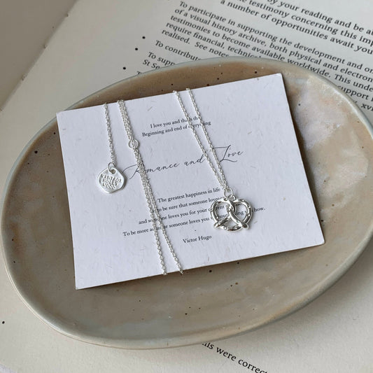 [Clearance] Pretzel Necklace - Gold Plated - Abbott Atelier