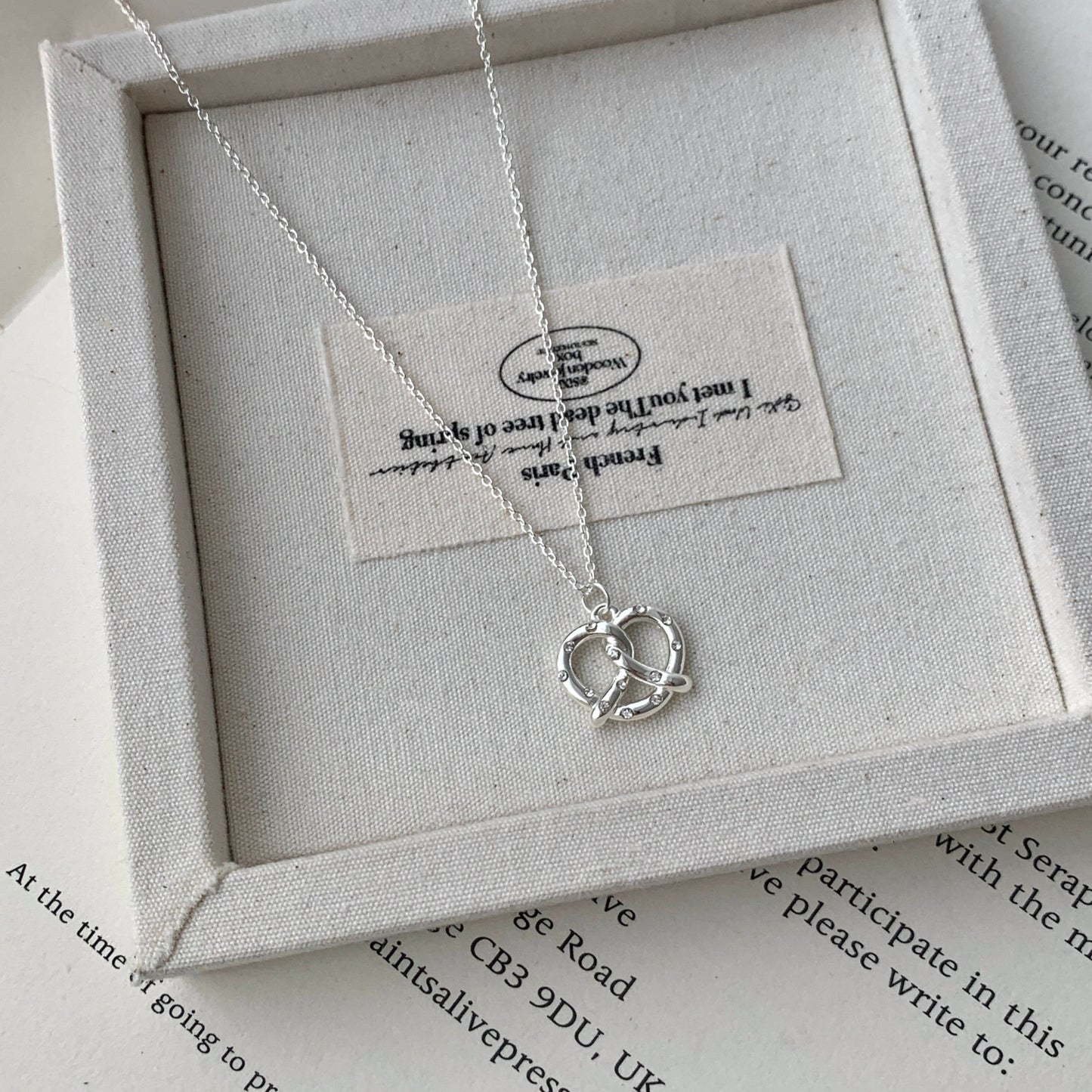 [Clearance] Pretzel Necklace - Gold Plated - Abbott Atelier