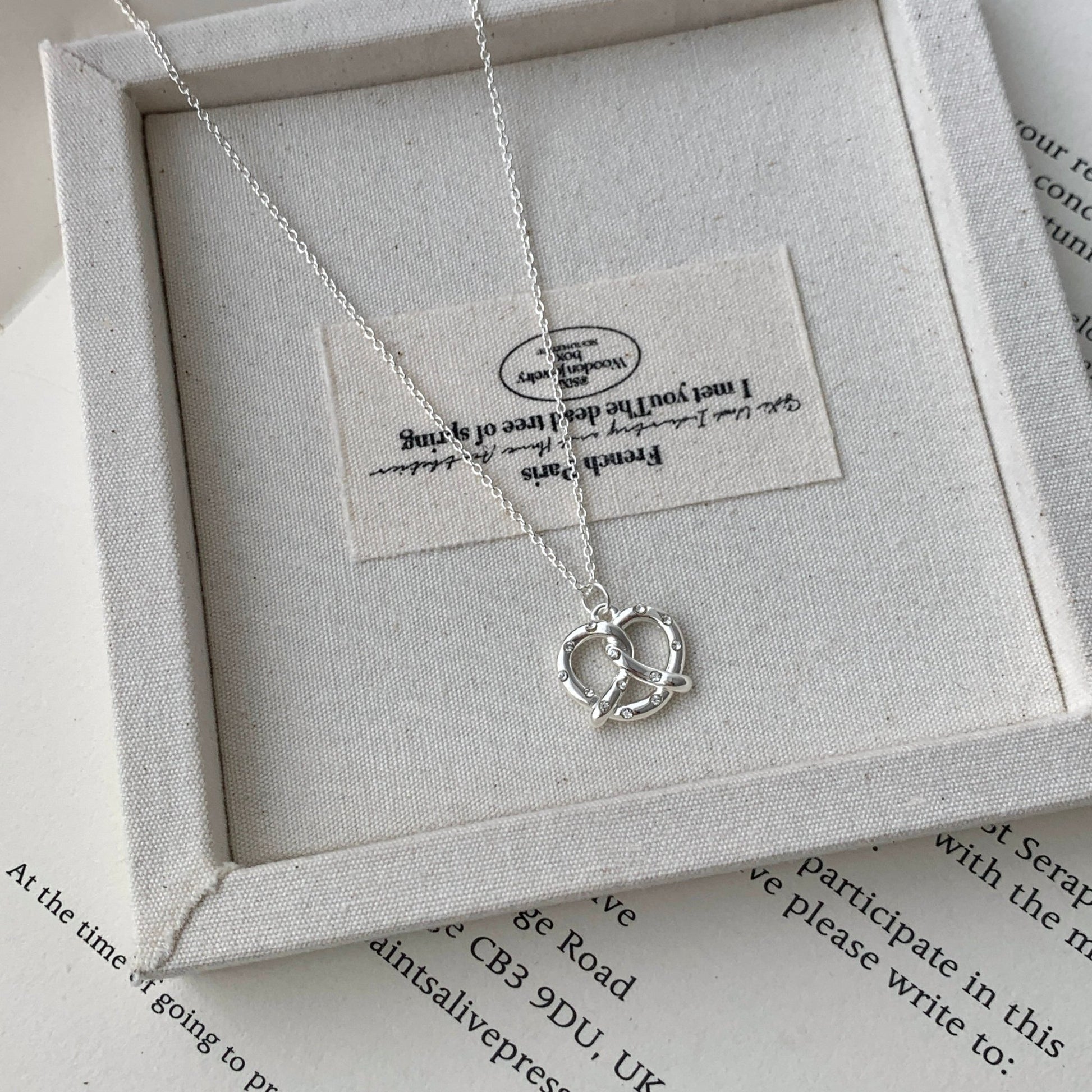 [Clearance] Pretzel Necklace - Gold Plated - Abbott Atelier