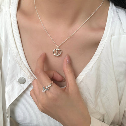 [Clearance] Pretzel Necklace - Gold Plated - Abbott Atelier