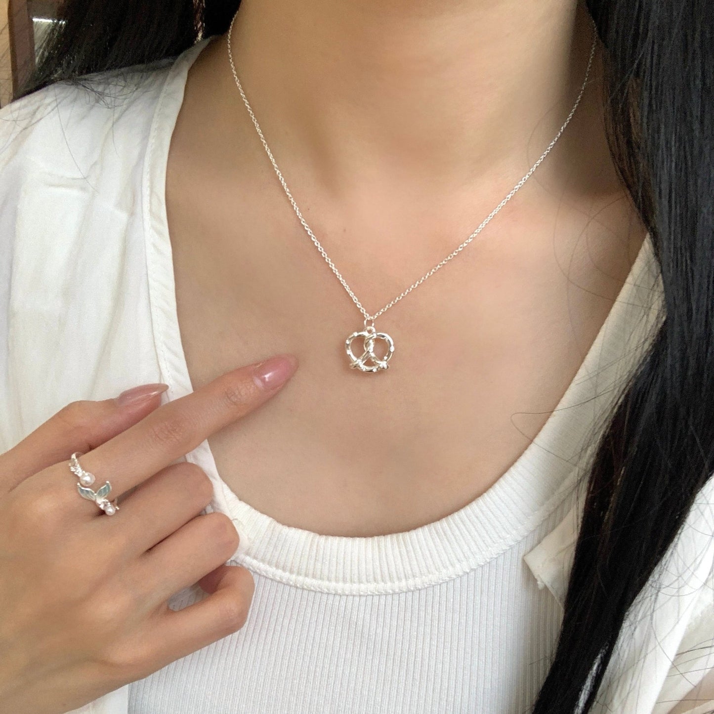 [Clearance] Pretzel Necklace - Gold Plated - Abbott Atelier