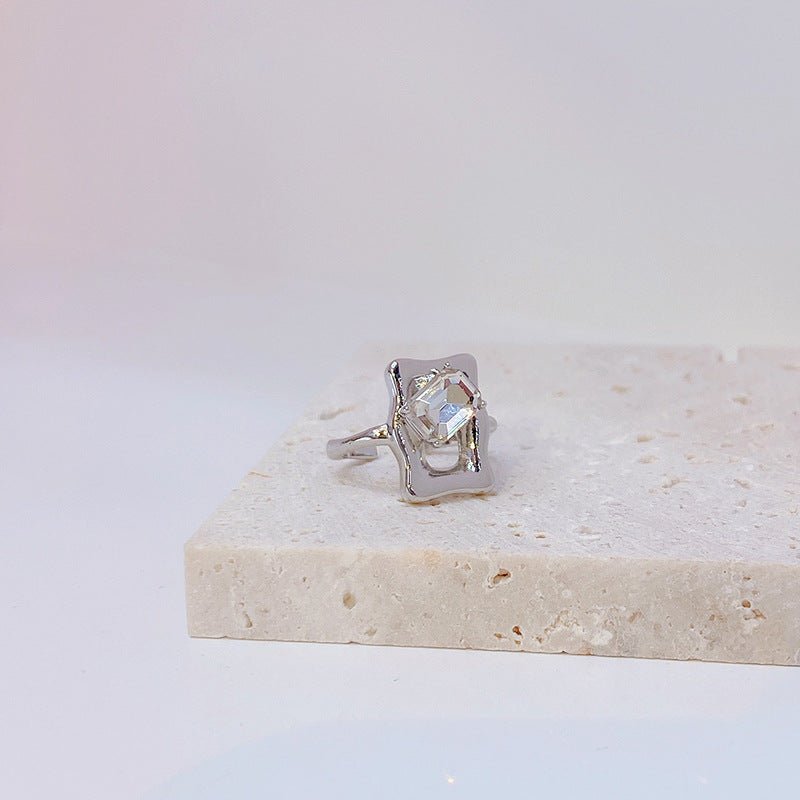 Crystal Gleam Ring - Gold - Plated - Abbott Atelier