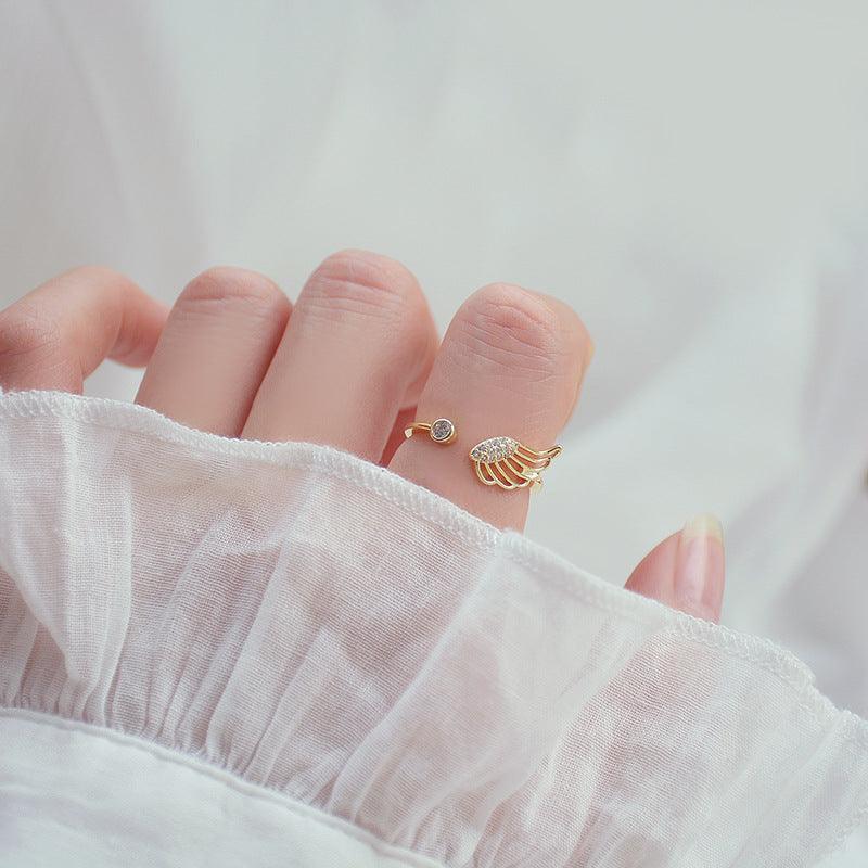 Cupid's Arrow Ring Set - Gold - Plated - Abbott Atelier