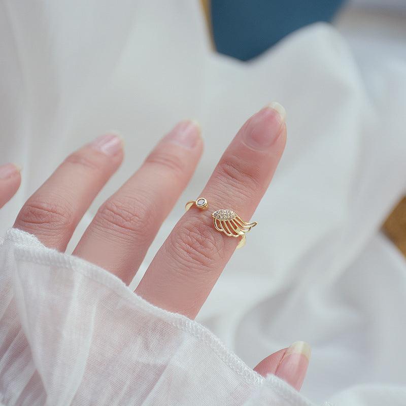 Cupid's Arrow Ring Set - Gold - Plated - Abbott Atelier