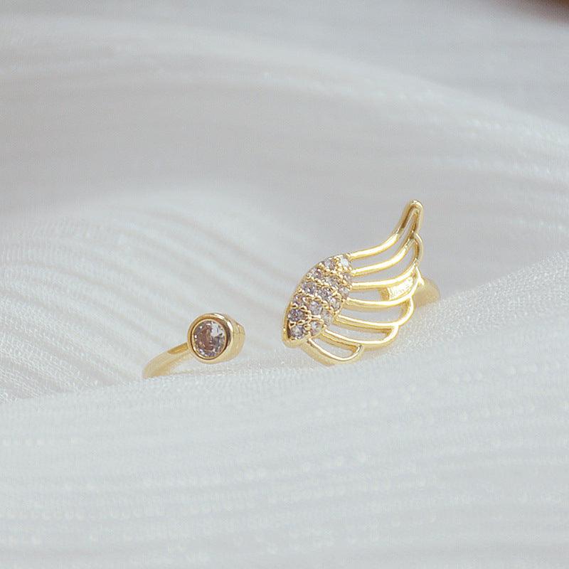 Cupid's Arrow Ring Set - Gold - Plated - Abbott Atelier
