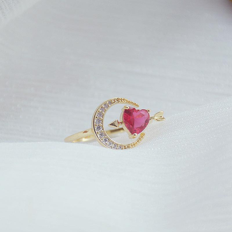 Cupid's Arrow Ring Set - Gold - Plated - Abbott Atelier