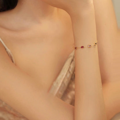 Deborah Baroque Bracelet - Gold - Plated - Abbott Atelier