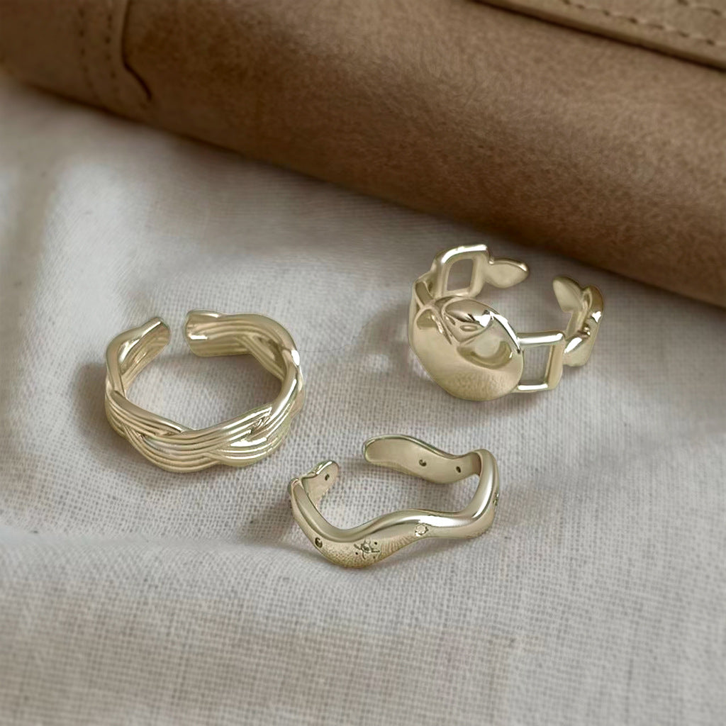 Stardust Wave Ring