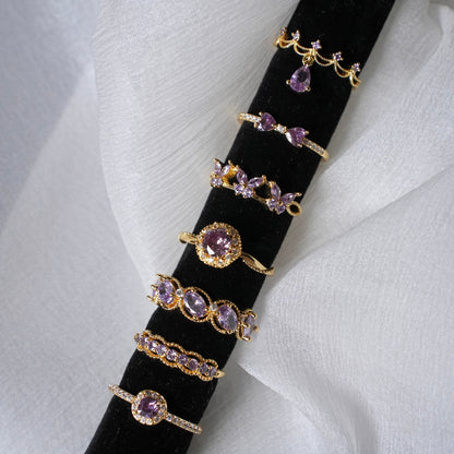 Violet Coronette Ring
