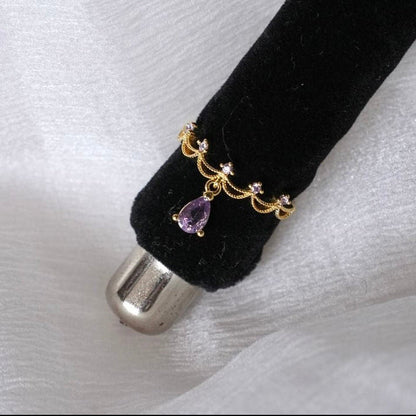 Violet Coronette Ring