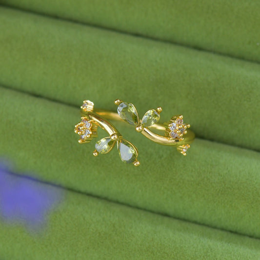 Echo of Spring Ring - Gold - Plated - Abbott Atelier