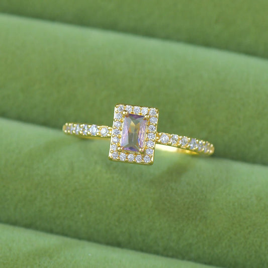 Edith Amethyst Ring - Gold-Plated - Abbott Atelier