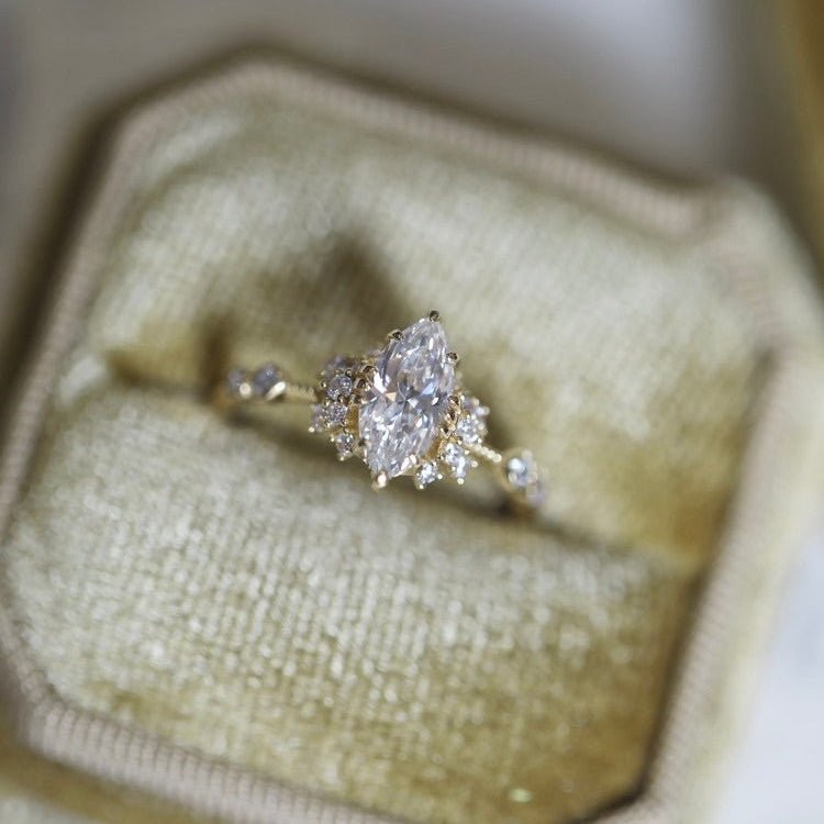 Eternal Marquise Ring - Gold Plated Brass - Abbott Atelier