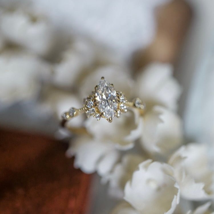 Eternal Marquise Ring - Gold Plated Brass - Abbott Atelier