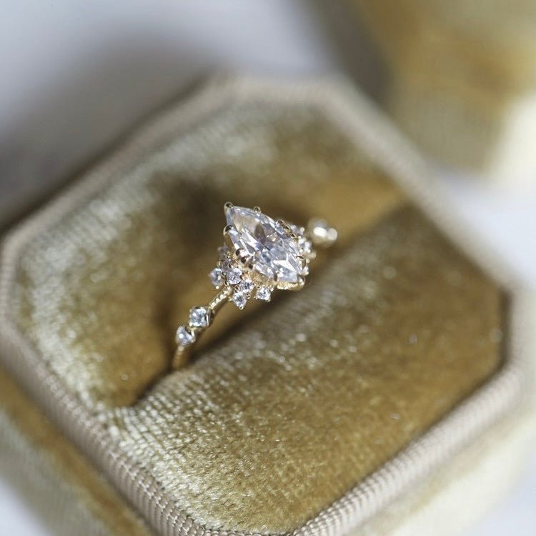 Eternal Marquise Ring - Gold Plated Brass - Abbott Atelier