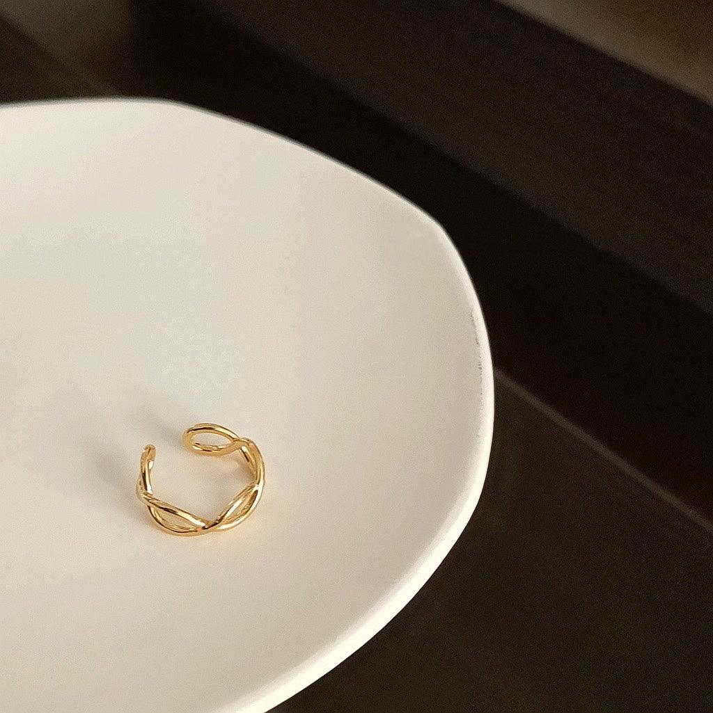 Eternity Ring - Gold - Plated - Abbott Atelier