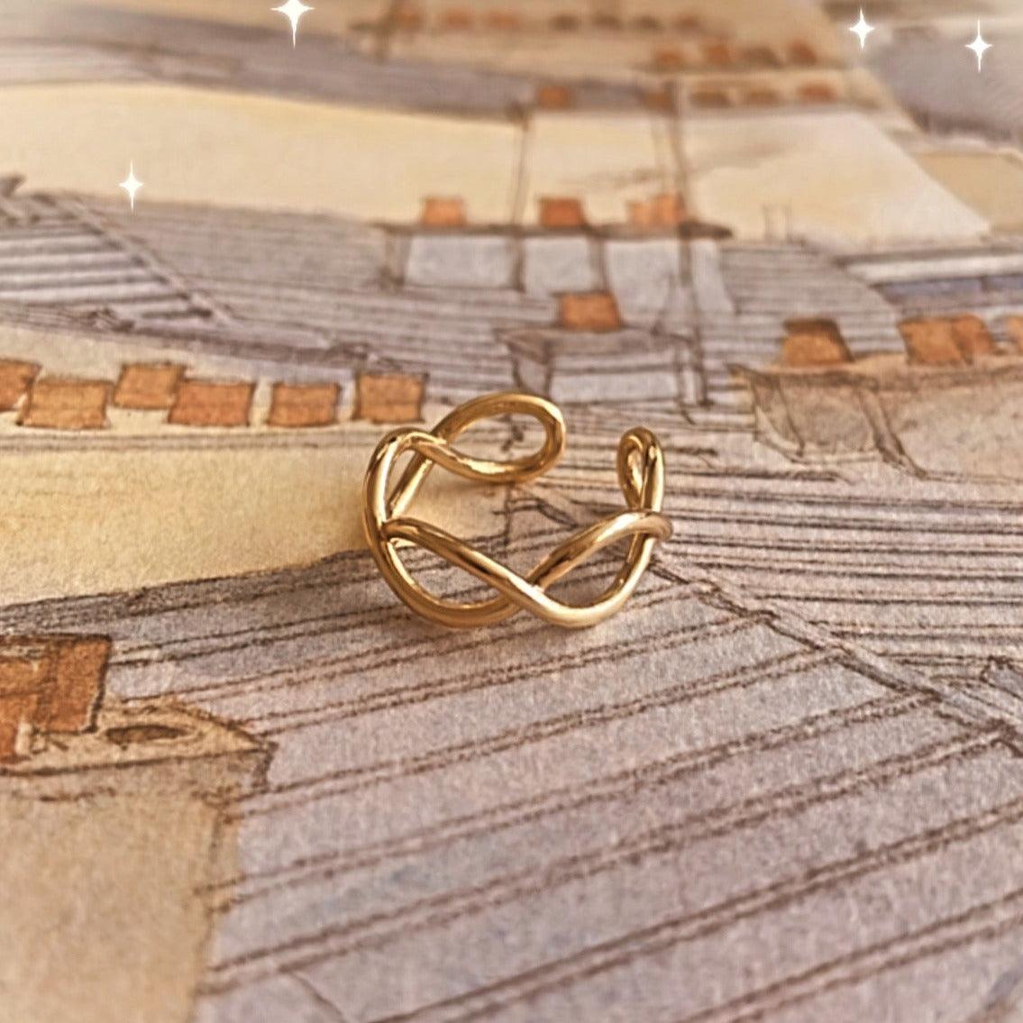 Eternity Ring - Gold - Plated - Abbott Atelier