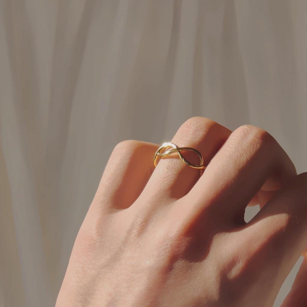 Eternity Ring - Gold - Plated - Abbott Atelier