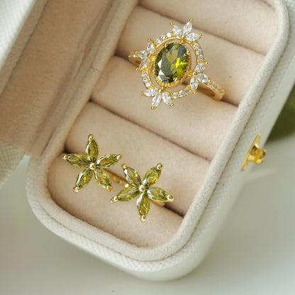 Evergreen Eden Ring - Gold - Plated - Abbott Atelier