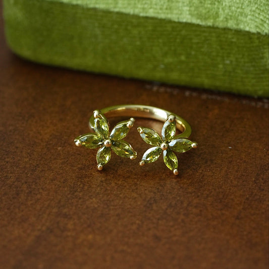 Evergreen Eden Ring - Gold - Plated - Abbott Atelier