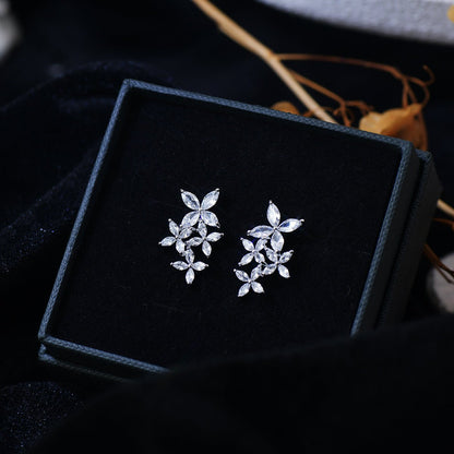 Fleur de Neige Earrings - Hypoallergenic - Abbott Atelier