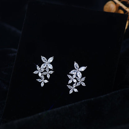 Fleur de Neige Earrings - Hypoallergenic - Abbott Atelier