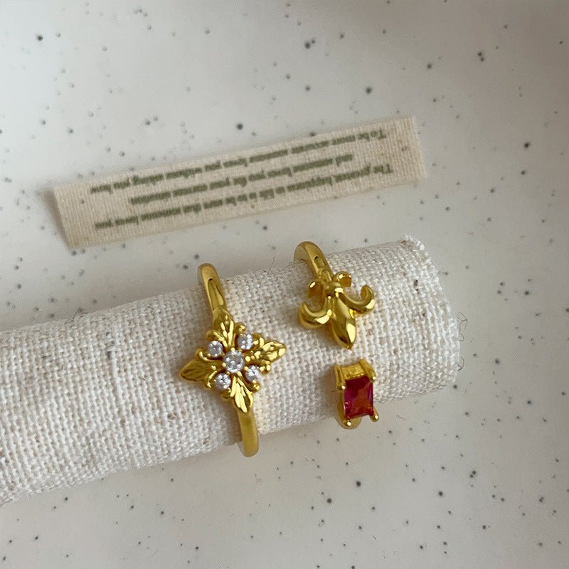 Fleur Royale Ring - Gold - Plated - Abbott Atelier