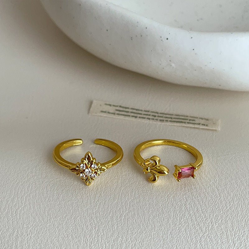 Fleur Royale Ring - Gold - Plated - Abbott Atelier