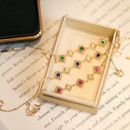 Florentine Bracelet in Pink - Gold - Plated - Abbott Atelier