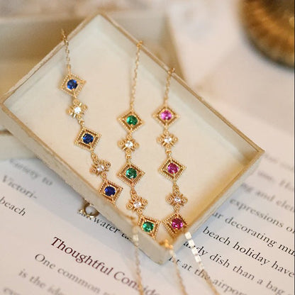 Florentine Bracelet in Pink - Gold - Plated - Abbott Atelier