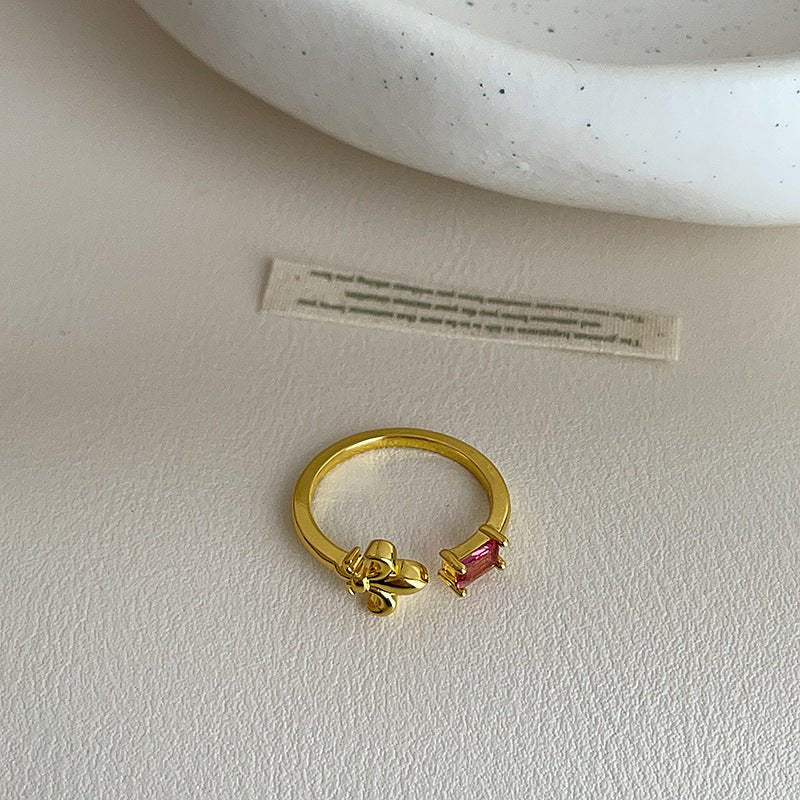 Florentine Fleur Ring - Gold - Plated - Abbott Atelier