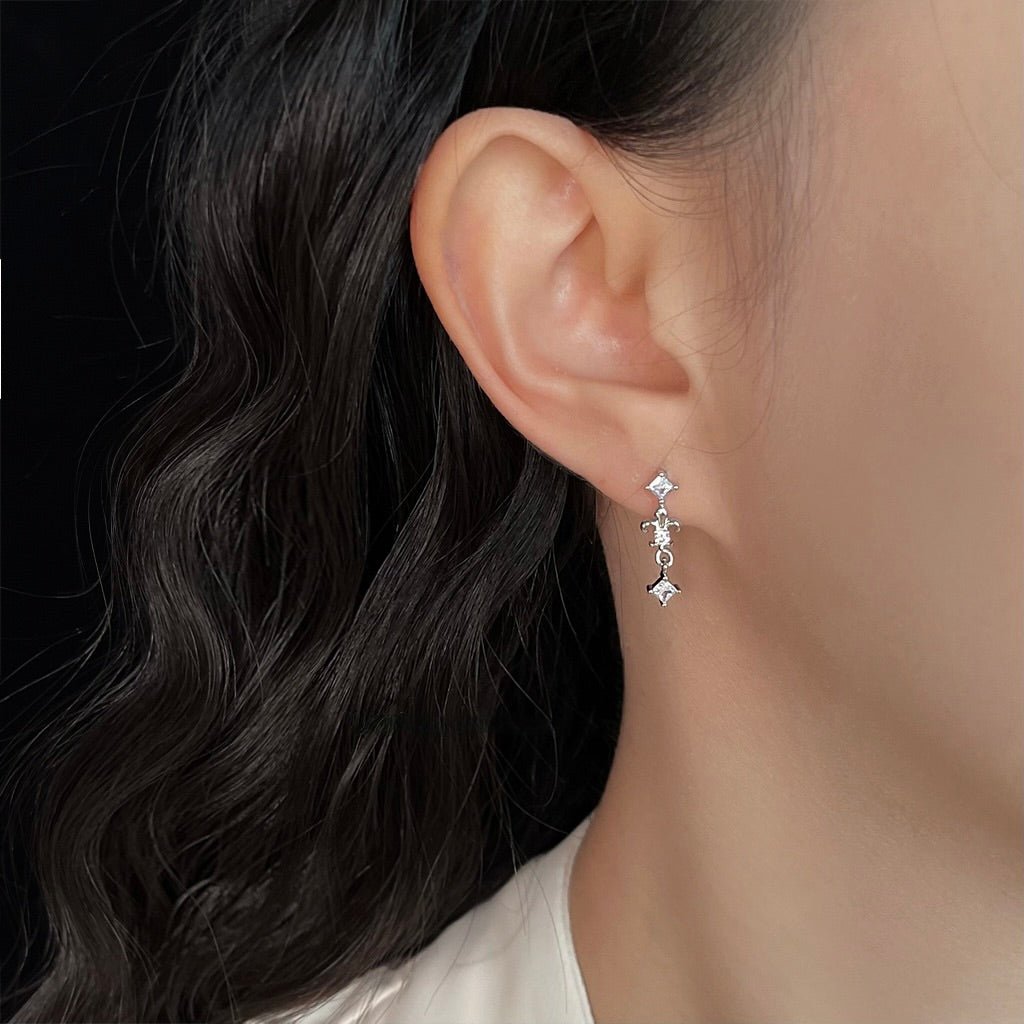 Florentine Iris Earrings - Hypoallergenic - Abbott Atelier