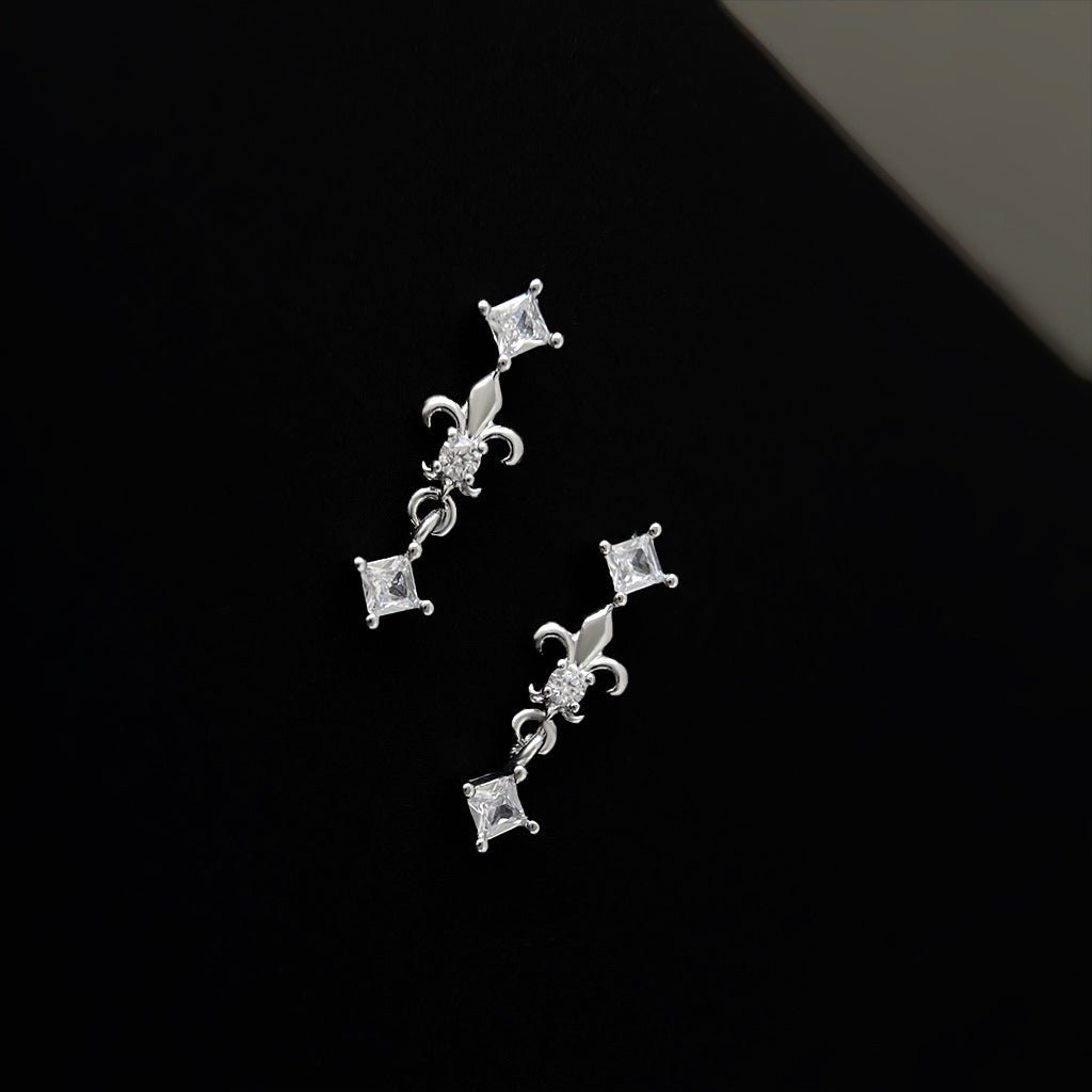 Florentine Iris Earrings - Hypoallergenic - Abbott Atelier