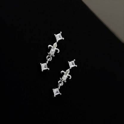 Florentine Iris Earrings - Hypoallergenic - Abbott Atelier