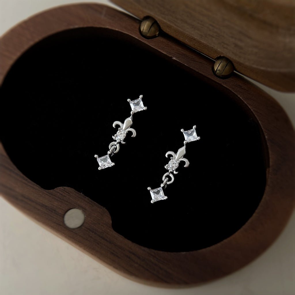 Florentine Iris Earrings - Hypoallergenic - Abbott Atelier