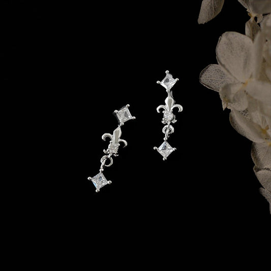 Florentine Iris Earrings - Hypoallergenic - Abbott Atelier