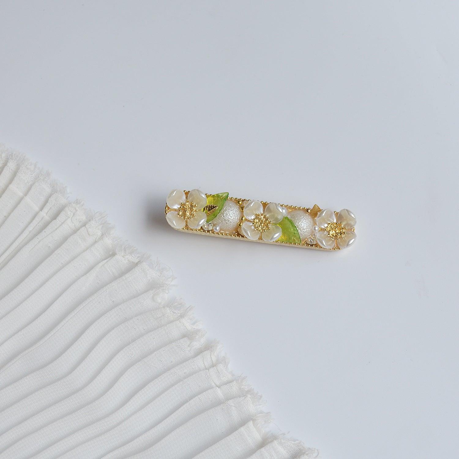 Flower Barrette (3 Styles) - For Hair - Abbott Atelier