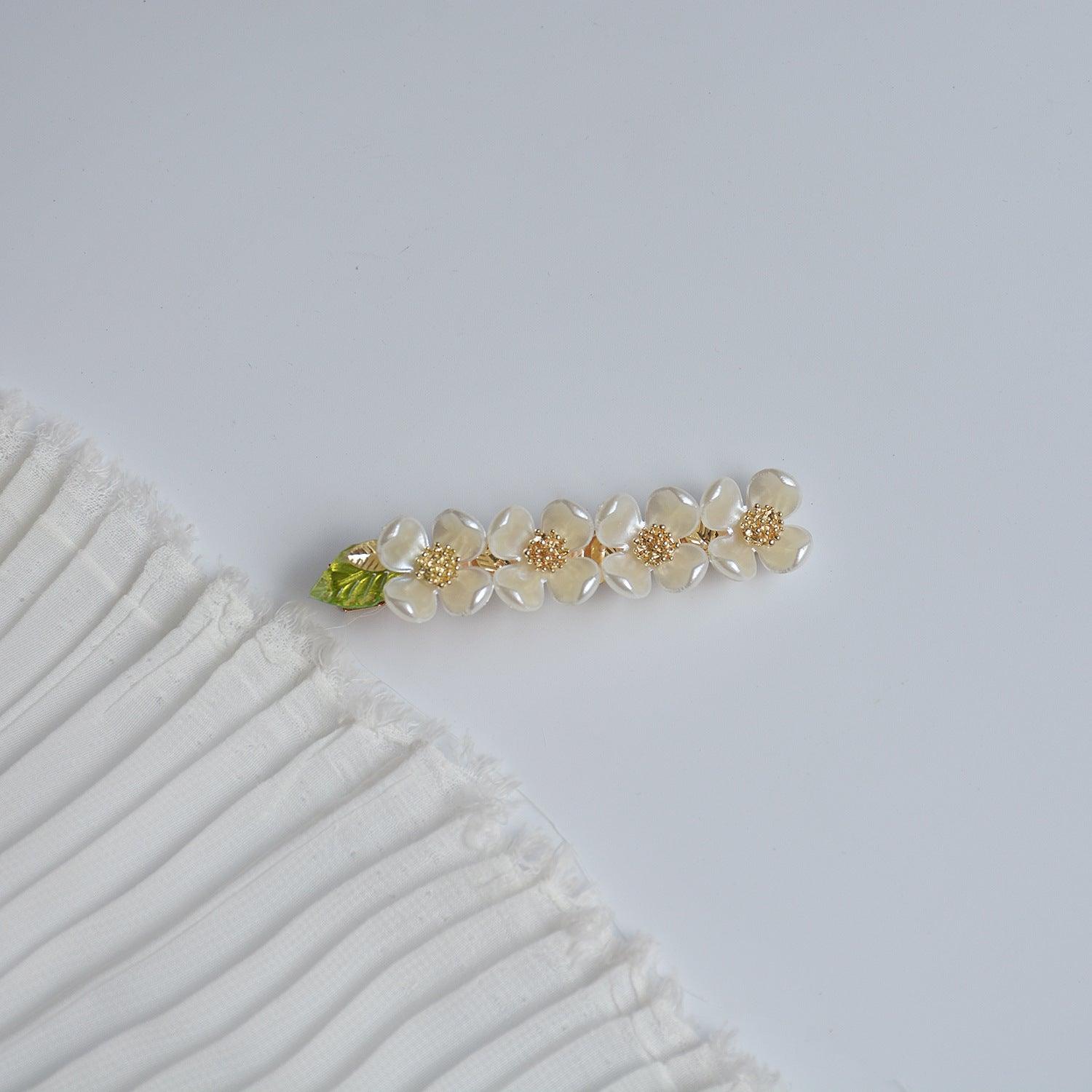 Flower Barrette (3 Styles) - For Hair - Abbott Atelier