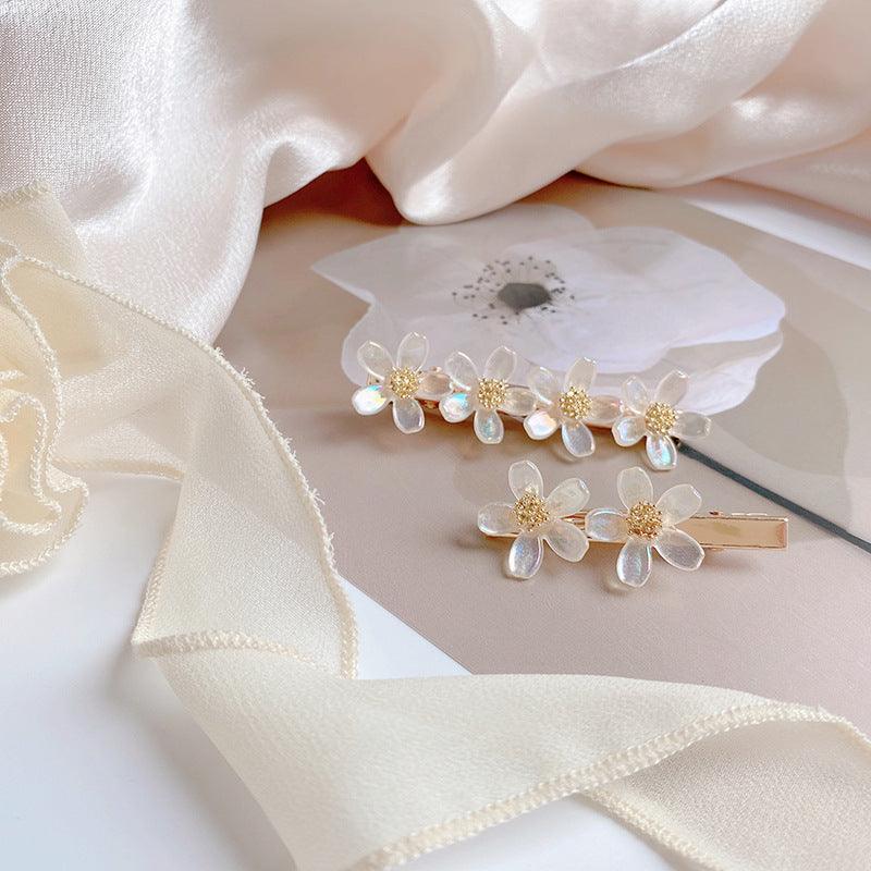Flower Hair Clips (2 Styles) - For Hair - Abbott Atelier