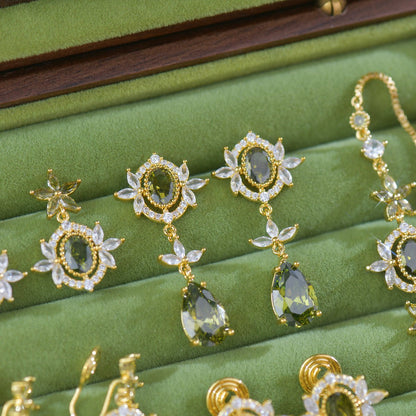 Garden of Eden Drop Earrings - Hypoallergenic - Abbott Atelier