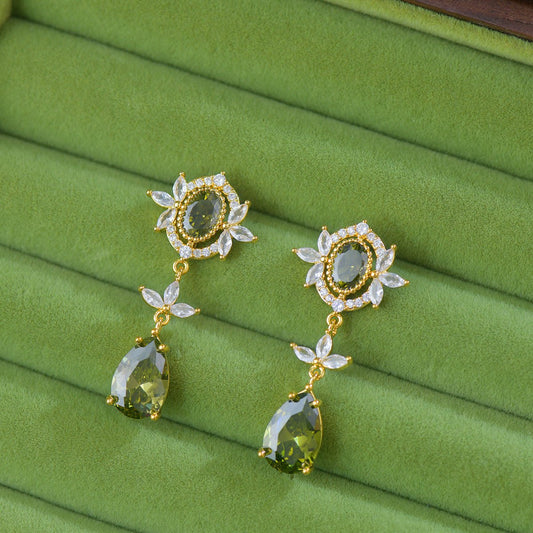 Garden of Eden Drop Earrings - Hypoallergenic - Abbott Atelier