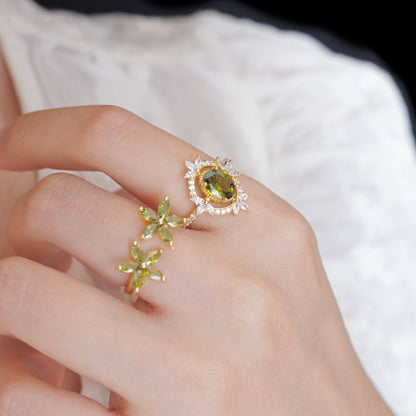 Garden of Eden Ring - Gold - Plated - Abbott Atelier