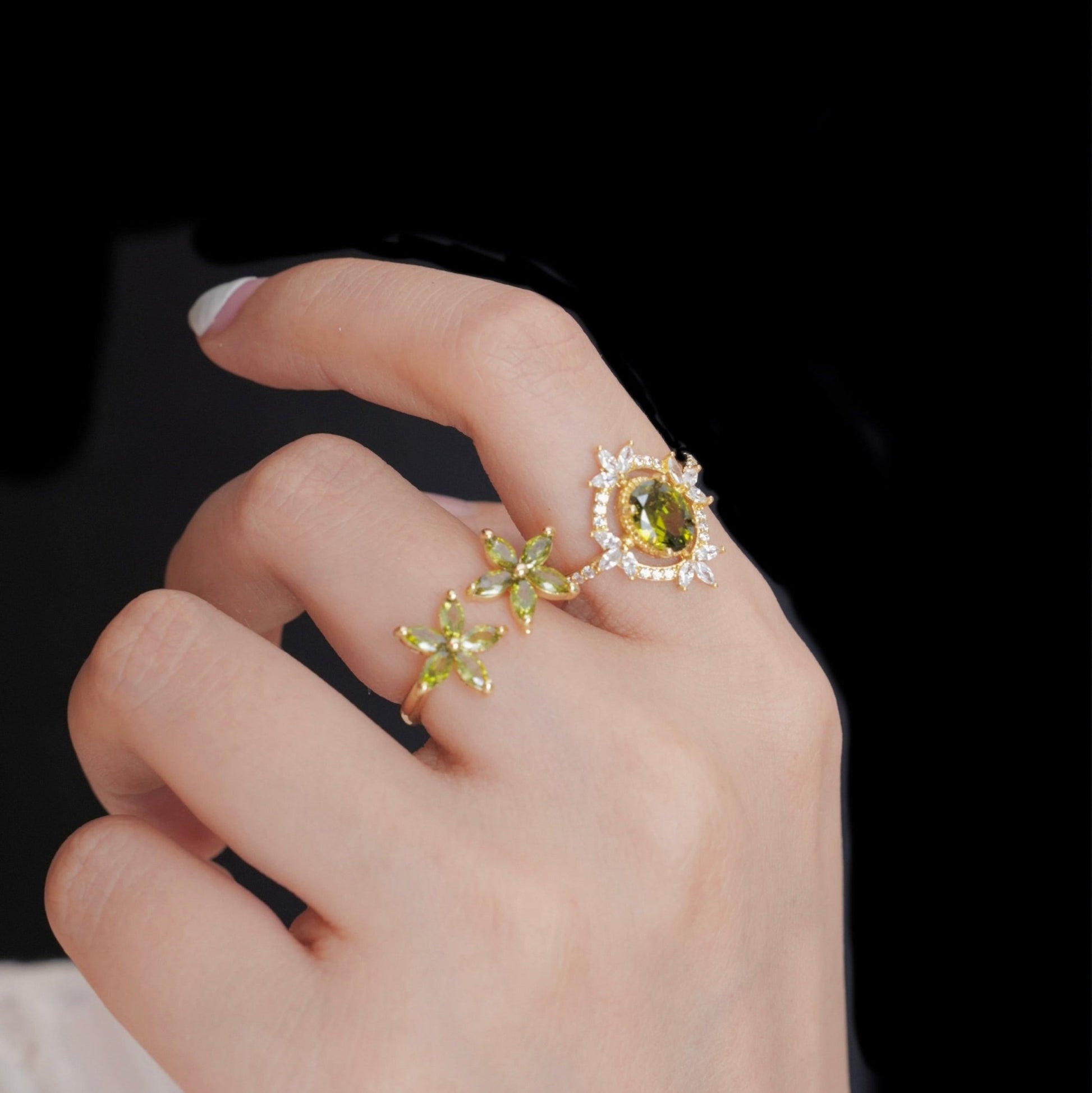Garden of Eden Ring Abbott Atelier Romantic Jewelry