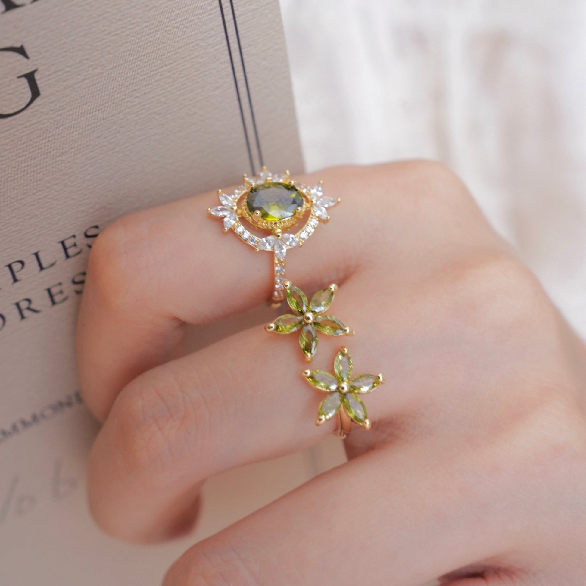 Garden of Eden Ring - Gold - Plated - Abbott Atelier