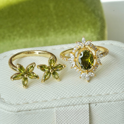 Garden of Eden Ring - Gold - Plated - Abbott Atelier