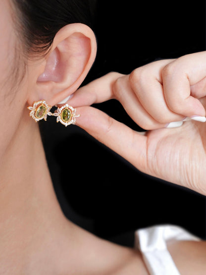 Garden of Eden Stud Earrings - Hypoallergenic - Abbott Atelier