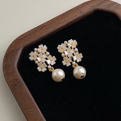 Gardenia Blossom Earrings - Hypoallergenic - Abbott Atelier